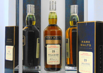 HILLSIDE 1970 25YR OLD RARE 61.1%VOL 75CL MALTS WHISKY