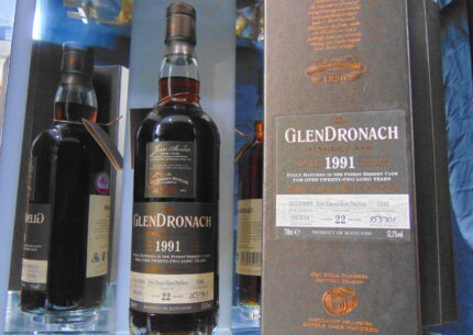 GLENDRONACH 1991 22 YEAR OLD SINGLE CASK#1346 SINGLE MALT WHISKY